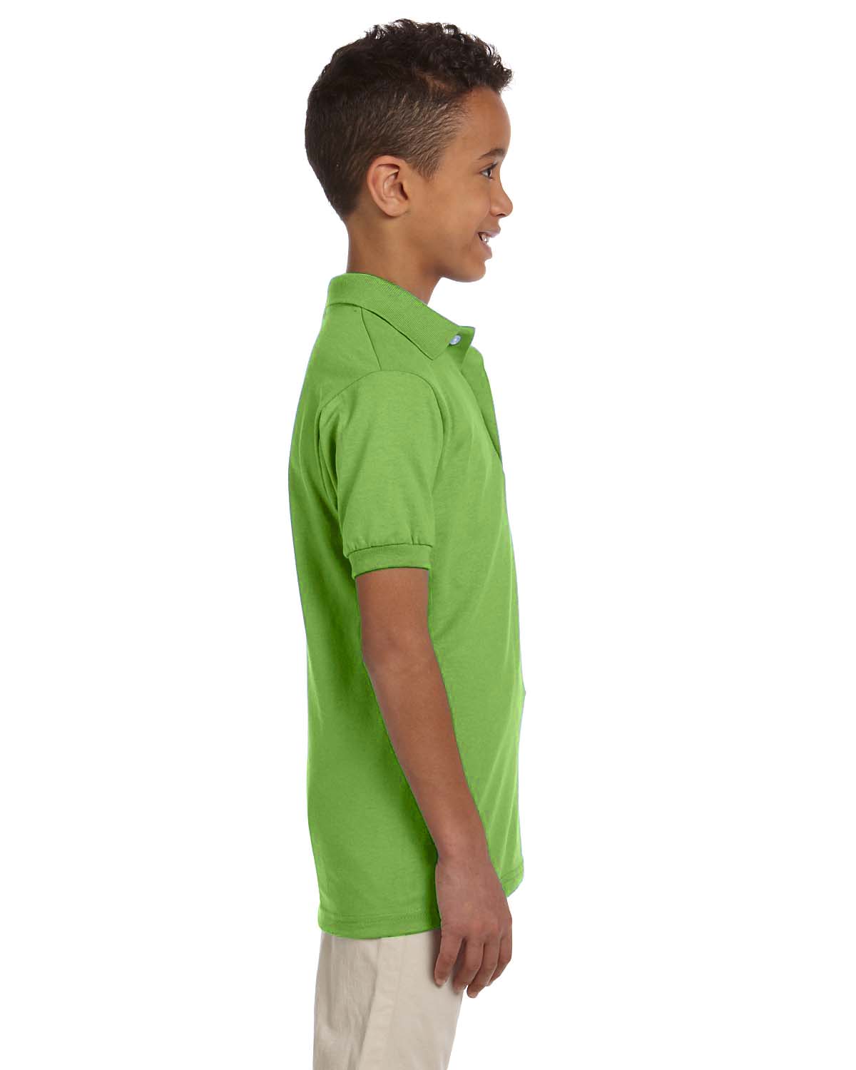 NEW Jerzees Youth 5.6 oz SpotShield Jersey Polo Shirt M-437Y - Picture 28 of 46