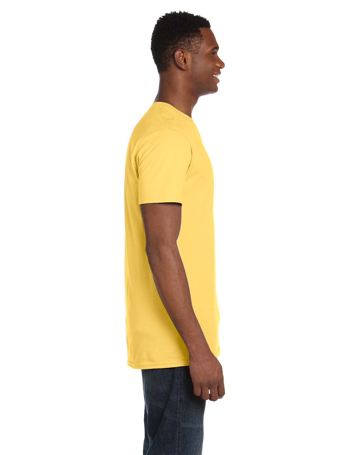 Hanes Mens T-Shirt 100% Ringspun Cotton 4.5 oz Light Weight S-3XL M ...