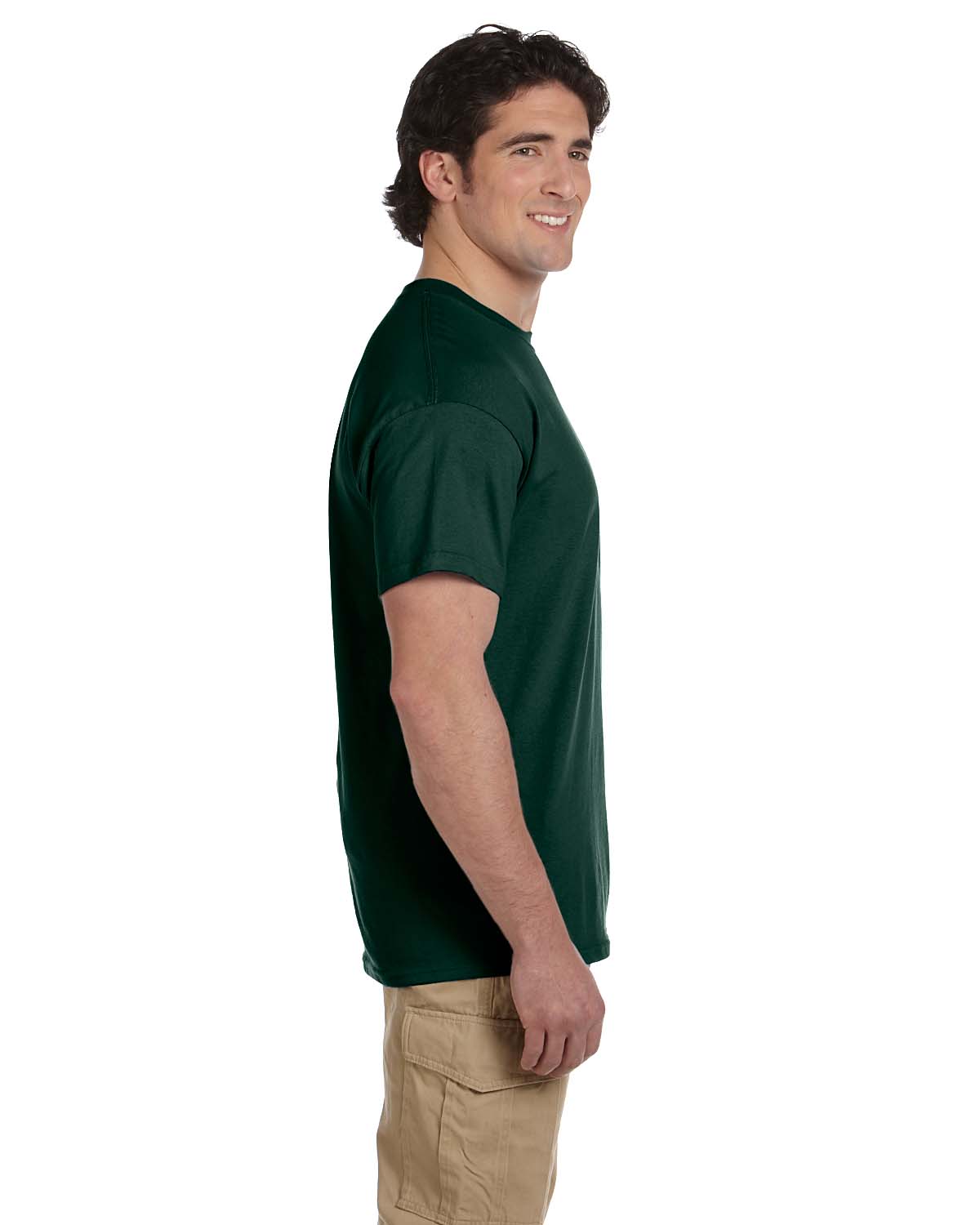 Hanes Mens T-Shirt ComfortBlend 50/50 EcoSmart Crewneck Tee S-4XL 5170 - Picture 19 of 91