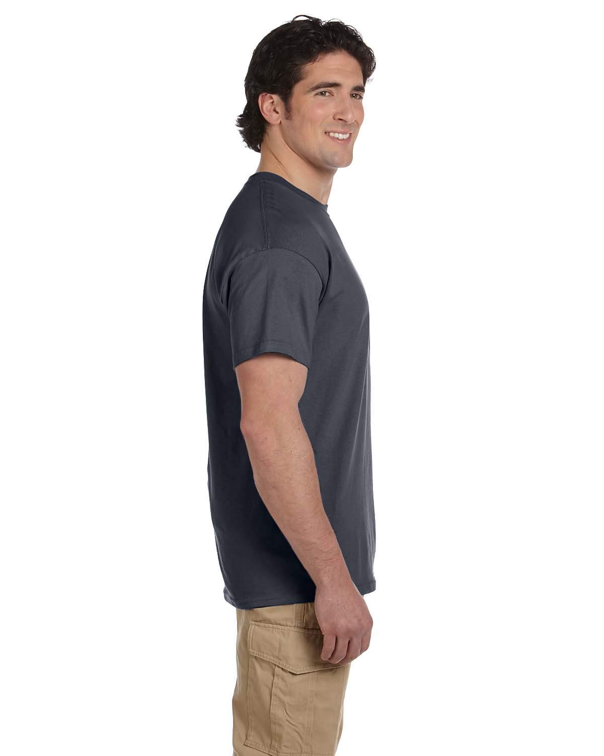 Hanes Mens T-Shirt ComfortBlend 50/50 EcoSmart Crewneck Tee S-4XL