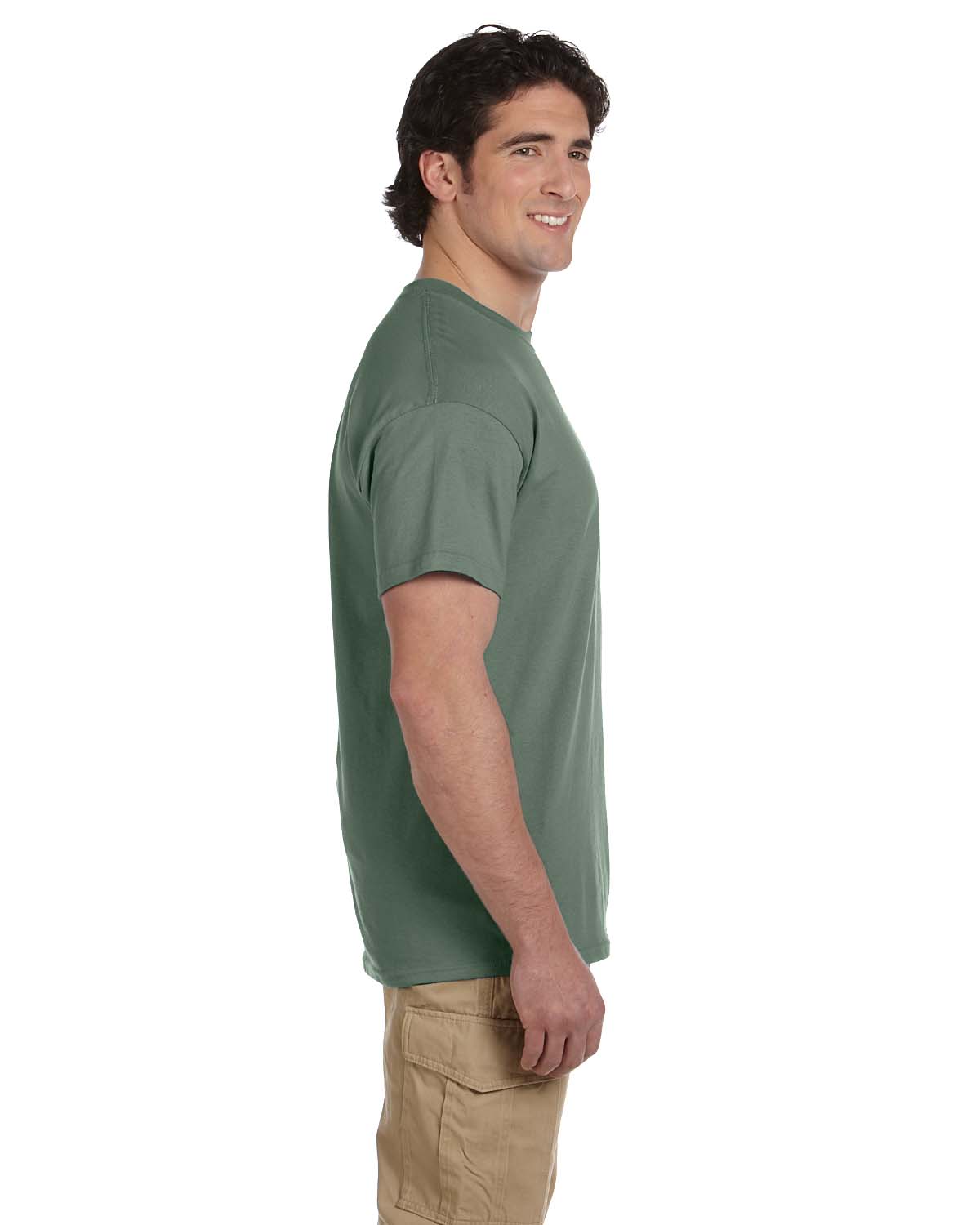Hanes Mens T-Shirt ComfortBlend 50/50 EcoSmart Crewneck Tee S-4XL 5170 - Picture 40 of 91
