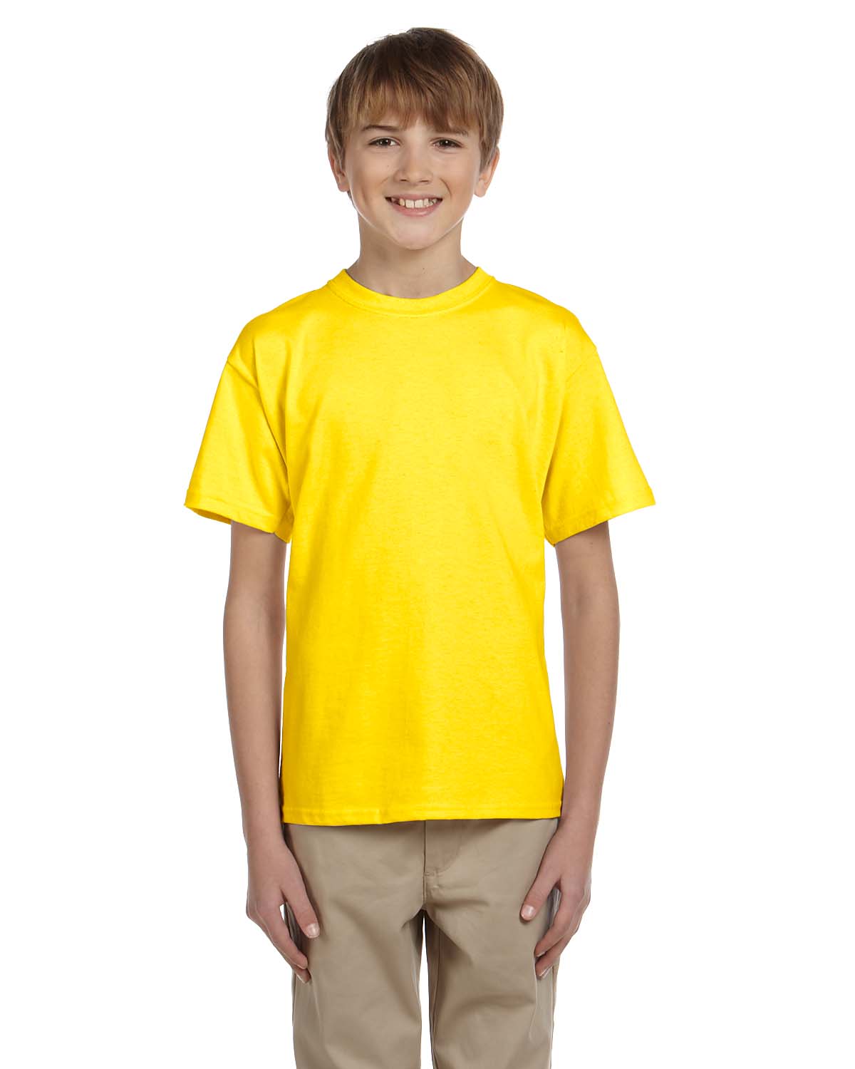 Hanes Youth Boys & Girls ComfortBlend EcoSmart XS-XL T Shirts M-5370 - Picture 68 of 70