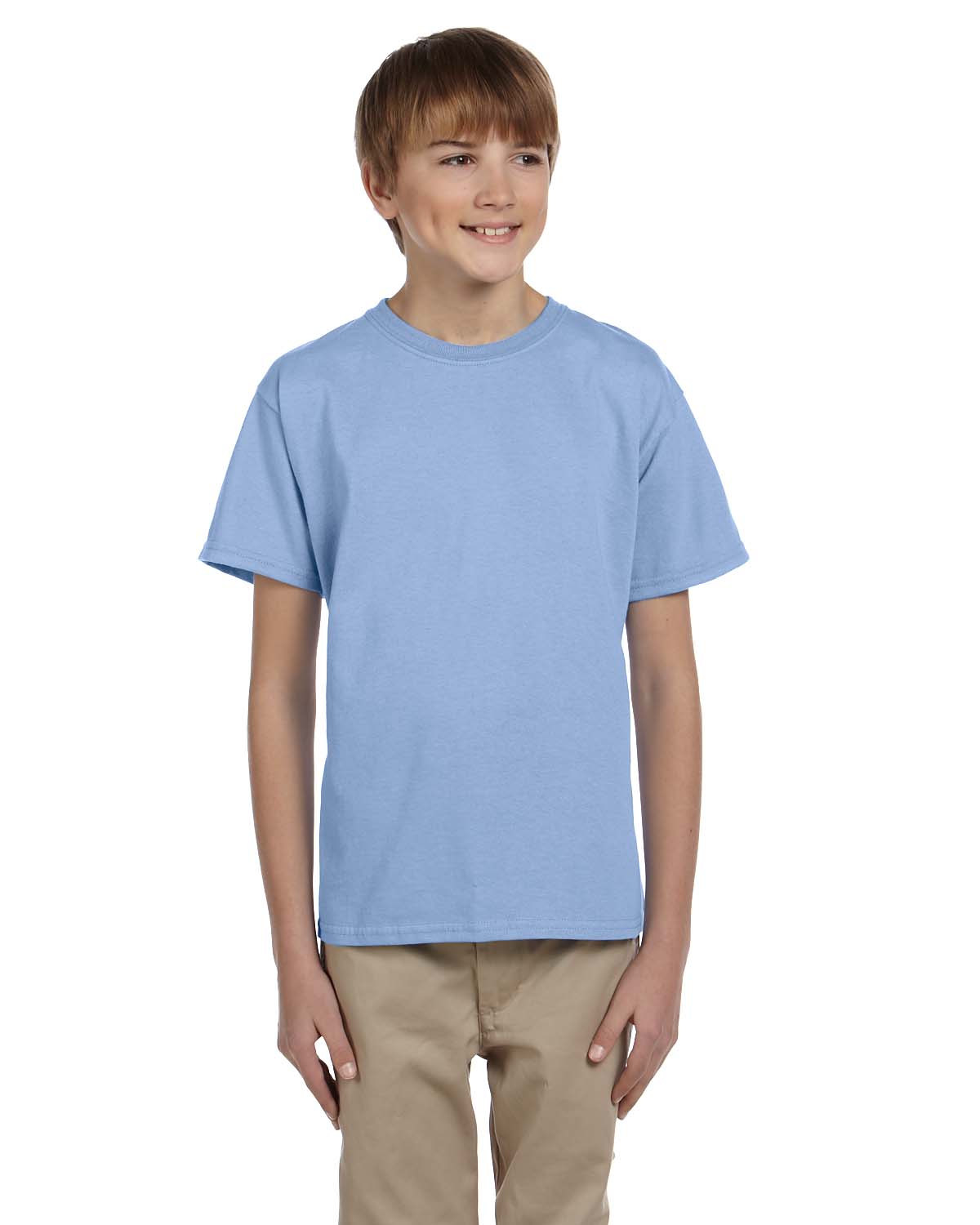 Hanes Youth Boys & Girls ComfortBlend EcoSmart XS-XL T Shirts M-5370 - Picture 35 of 70
