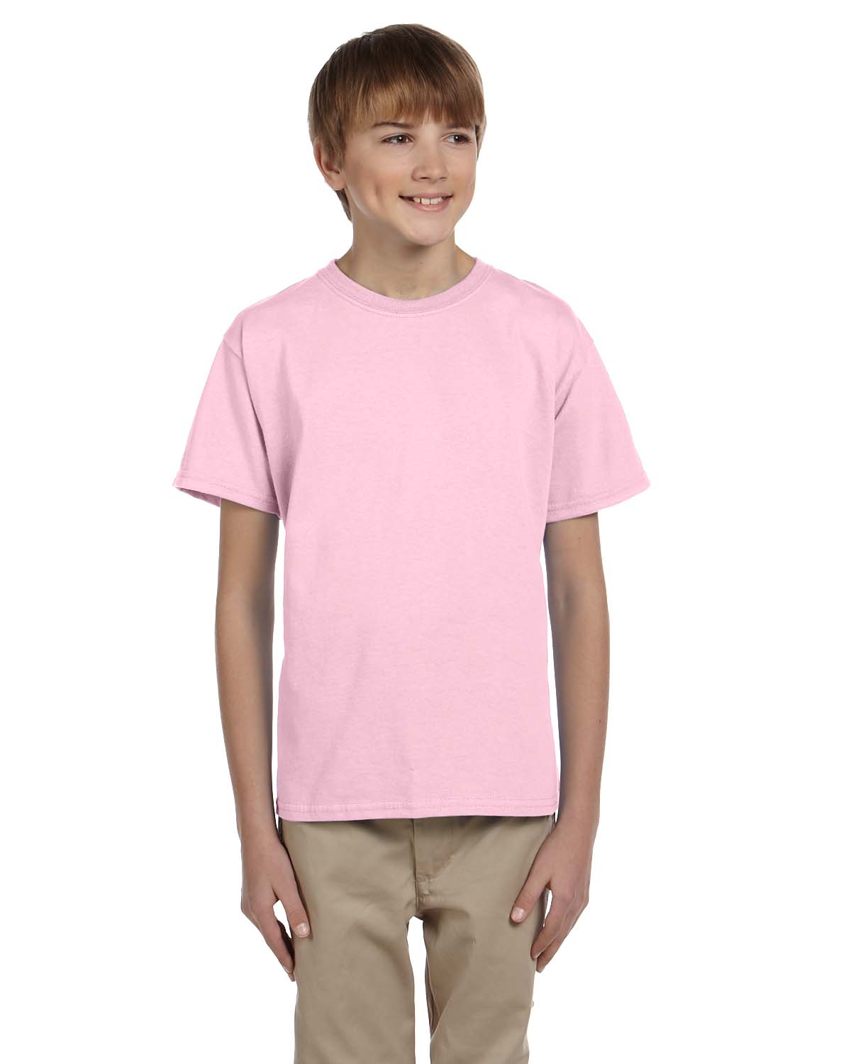 Hanes Youth Boys & Girls ComfortBlend EcoSmart XS-XL T Shirts M-5370 - Picture 53 of 70
