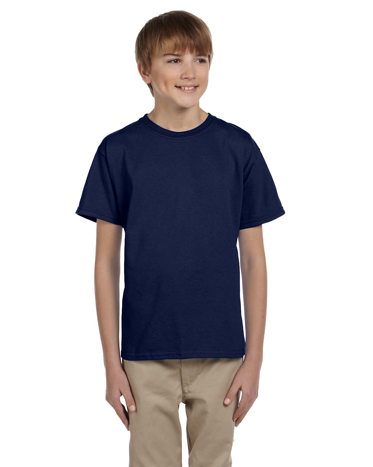Hanes Youth Boys & Girls ComfortBlend EcoSmart XS-XL T Shirts M-5370 - Picture 47 of 70