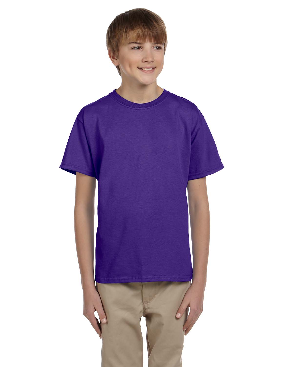 Hanes Youth Boys & Girls ComfortBlend EcoSmart XS-XL T Shirts M-5370 - Picture 56 of 70