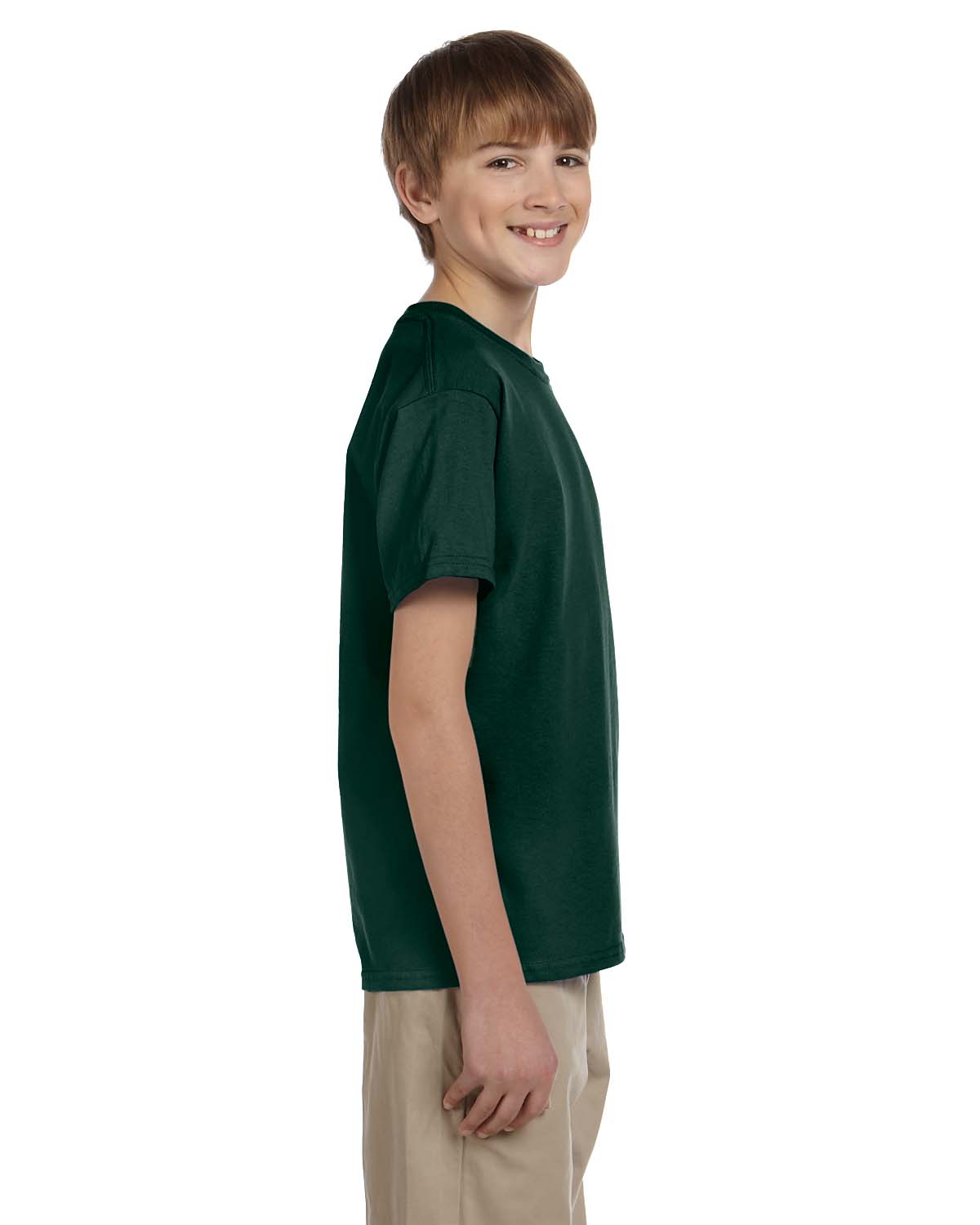 Hanes Youth Boys & Girls ComfortBlend EcoSmart XS-XL T Shirts M-5370 - Picture 19 of 70