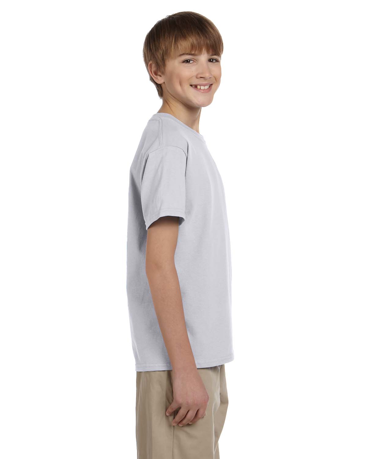 Hanes Youth Boys & Girls ComfortBlend EcoSmart XS-XL T Shirts M-5370 - Picture 7 of 70