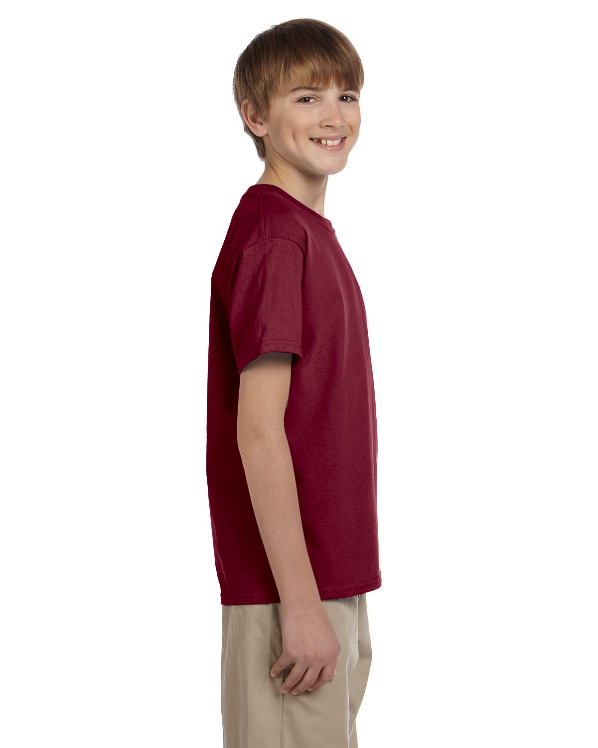 Hanes Youth Boys & Girls ComfortBlend EcoSmart XS-XL T Shirts M-5370 - Picture 13 of 70