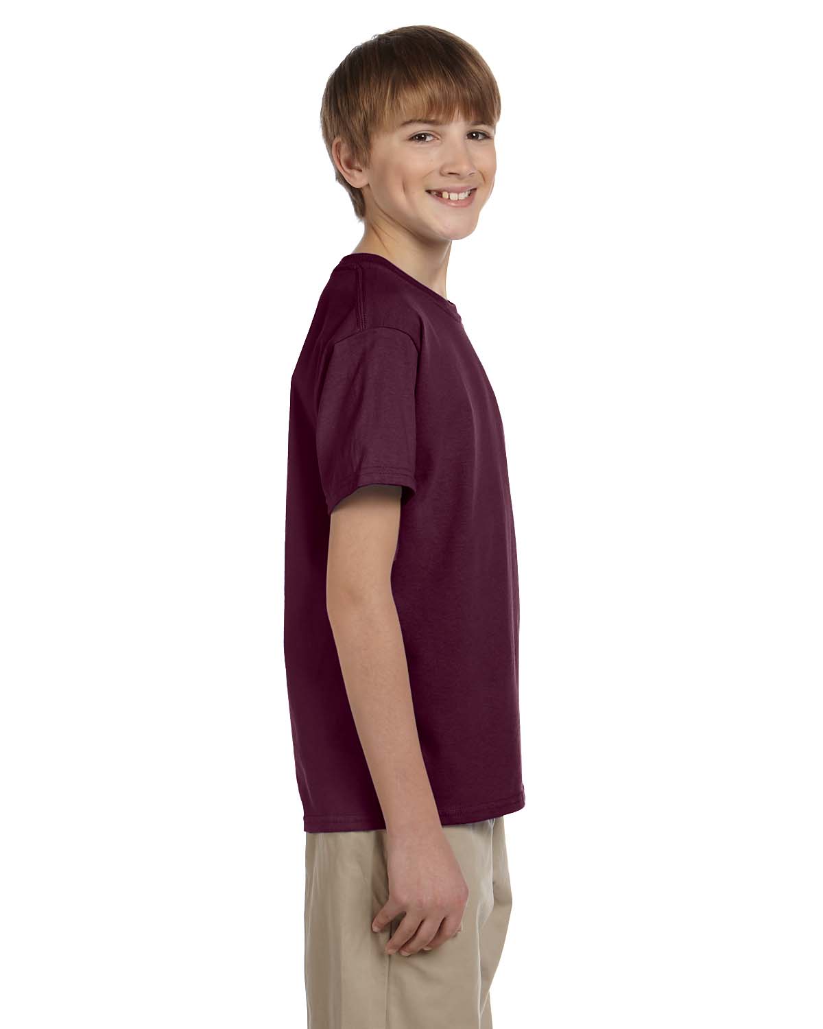 Hanes Youth Boys & Girls ComfortBlend EcoSmart XS-XL T Shirts M-5370 - Picture 46 of 70