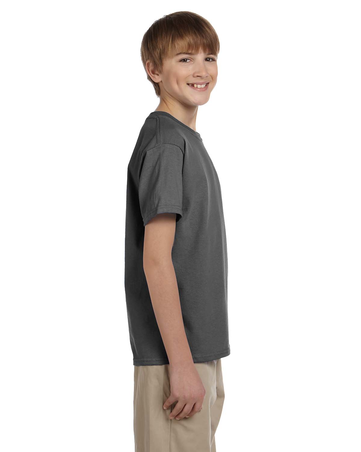 Hanes Youth Boys & Girls ComfortBlend EcoSmart XS-XL T Shirts M-5370 - Picture 64 of 70