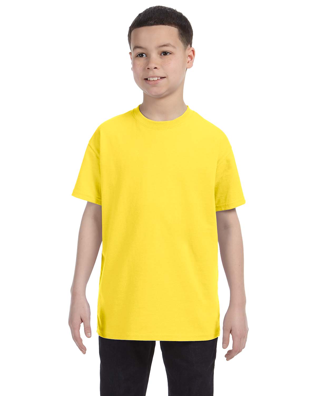 Hanes Youth 100% Cotton Heavy Authentic-T T-Shirt M-54500 - Picture 68 of 70