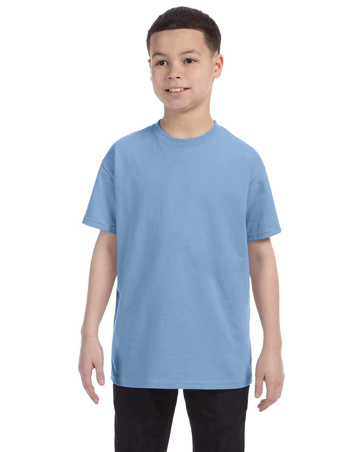 Hanes Youth 100% Cotton Heavy Authentic-T T-Shirt M-54500 - Picture 29 of 70
