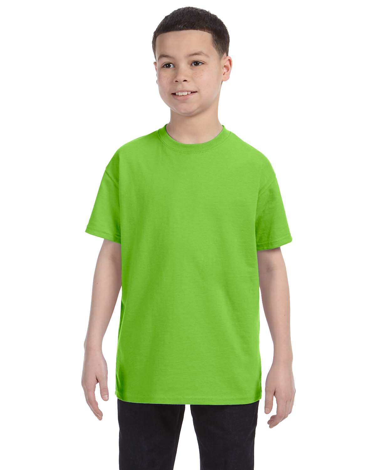 Hanes Youth 100% Cotton Heavy Authentic-T T-Shirt M-54500 - Picture 35 of 70