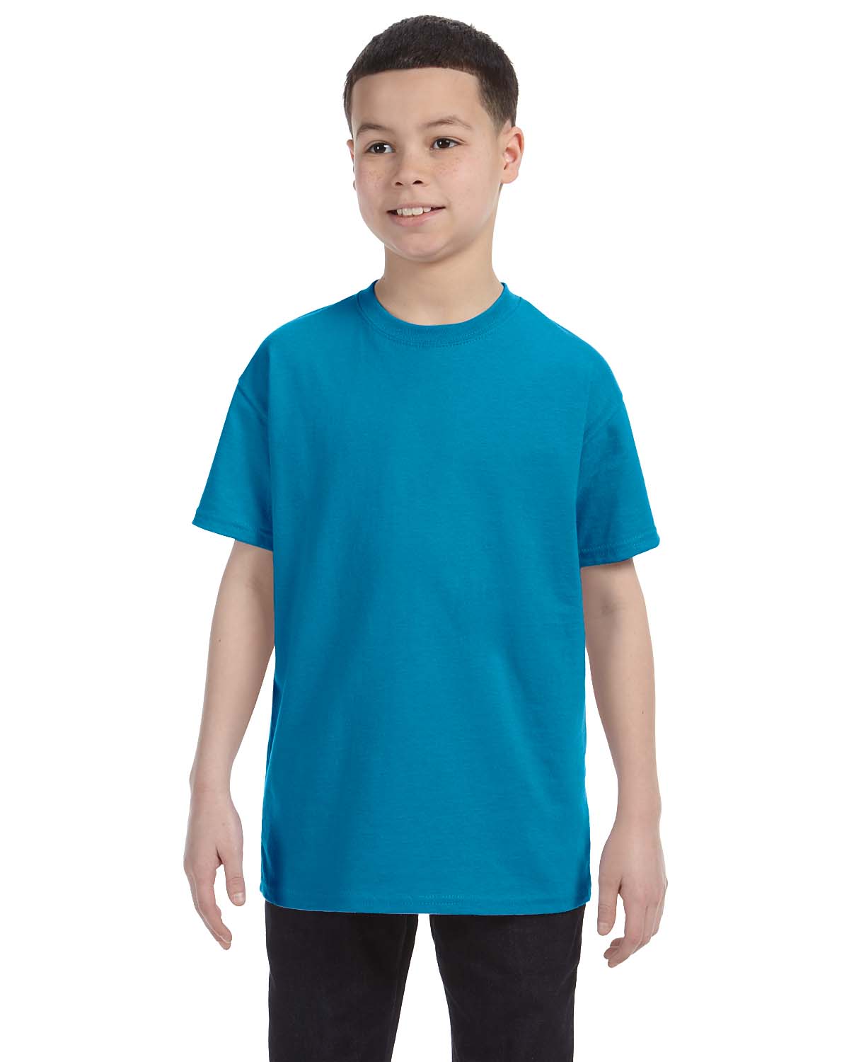 Hanes Youth 100% Cotton Heavy Authentic-T T-Shirt M-54500 - Picture 62 of 70