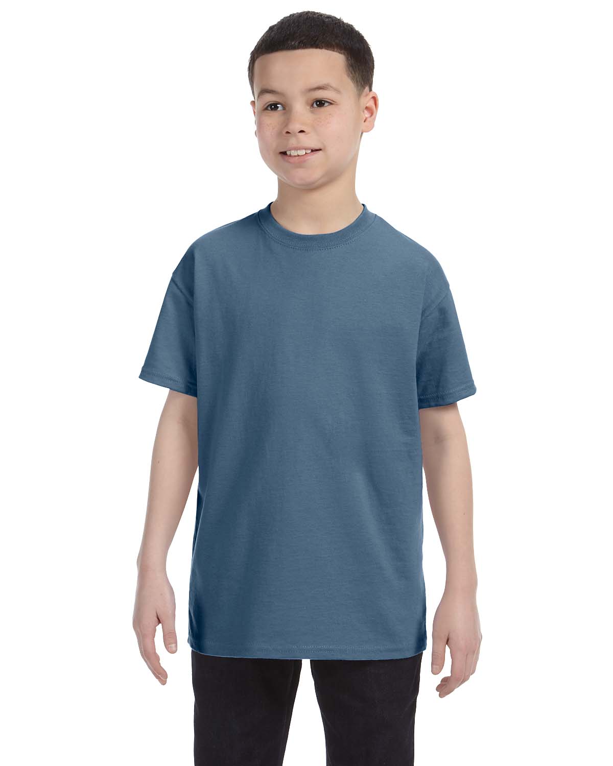 Hanes Youth 100% Cotton Heavy Authentic-T T-Shirt M-54500 - Picture 20 of 70