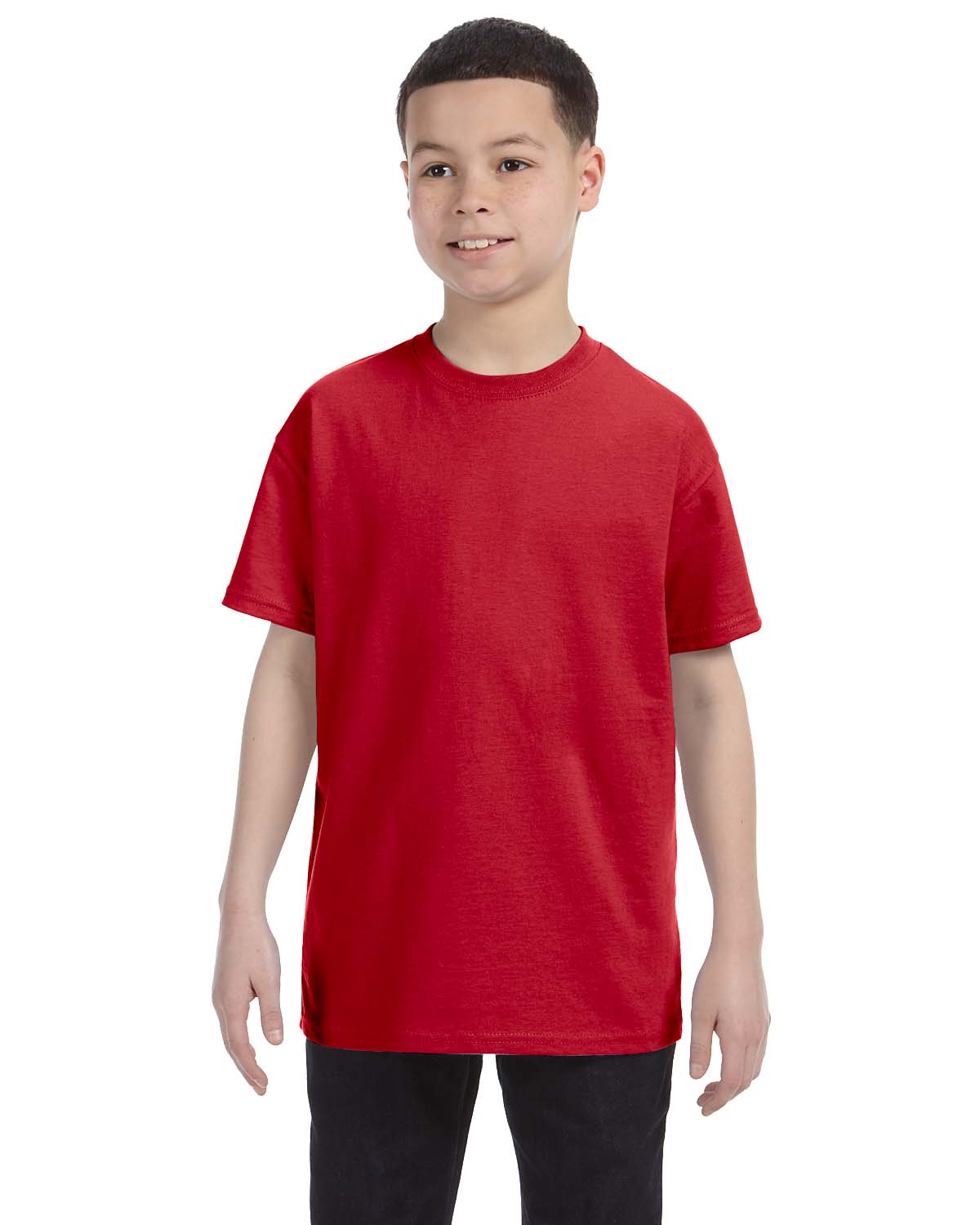 Hanes Youth 100% Cotton Heavy Authentic-T T-Shirt M-54500 - Picture 14 of 70