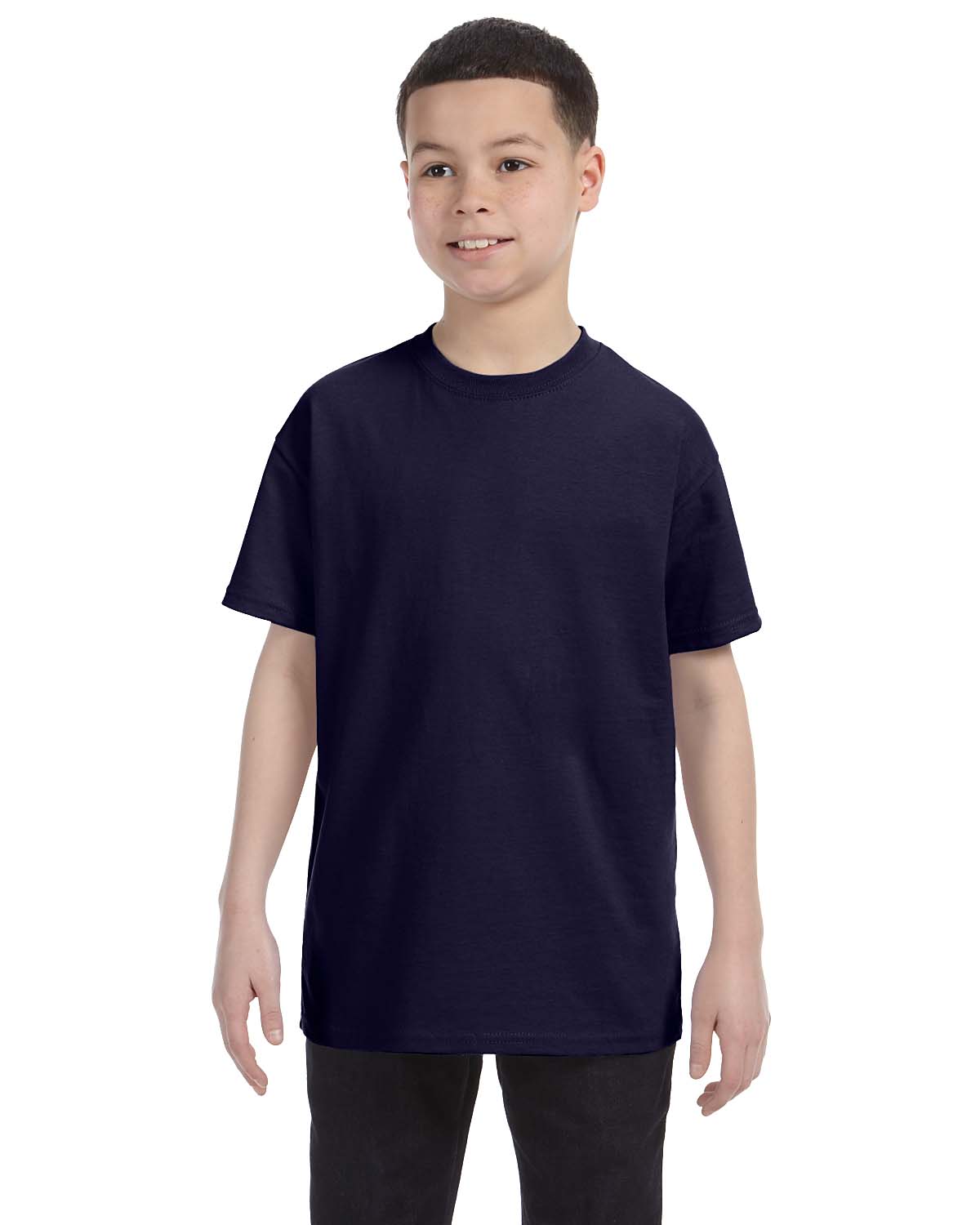 Hanes Youth 100% Cotton Heavy Authentic-T T-Shirt M-54500 - Picture 41 of 70