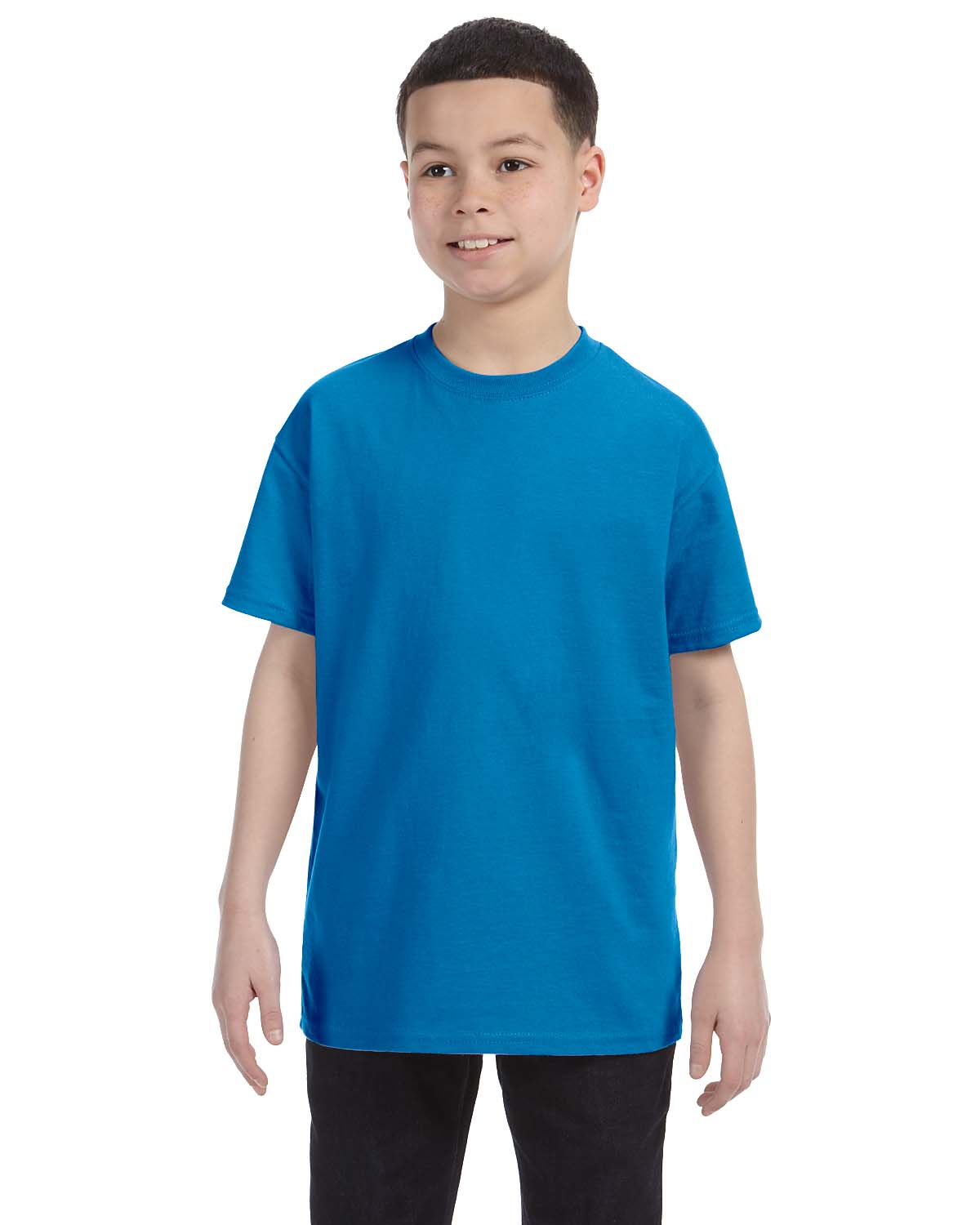 Hanes Youth 100% Cotton Heavy Authentic-T T-Shirt M-54500 - Picture 53 of 70