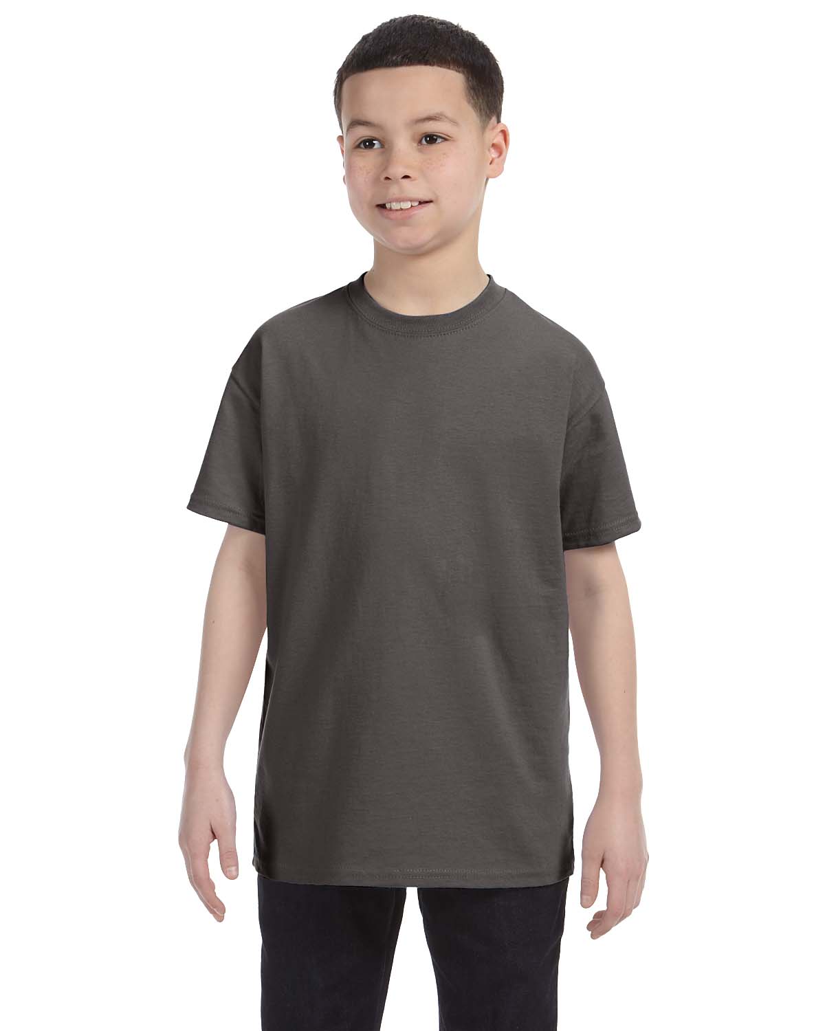 Hanes Youth 100% Cotton Heavy Authentic-T T-Shirt M-54500 - Picture 59 of 70