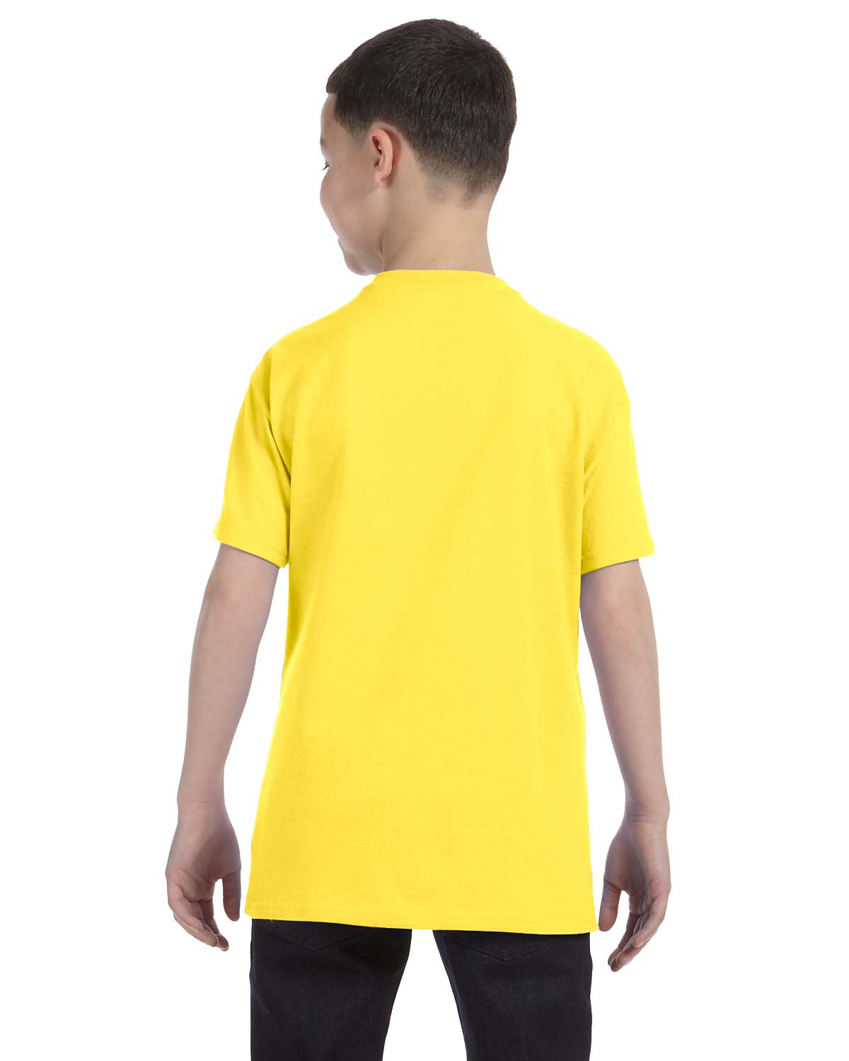 Hanes Youth 100% Cotton Heavy Authentic-T T-Shirt M-54500 - Picture 69 of 70