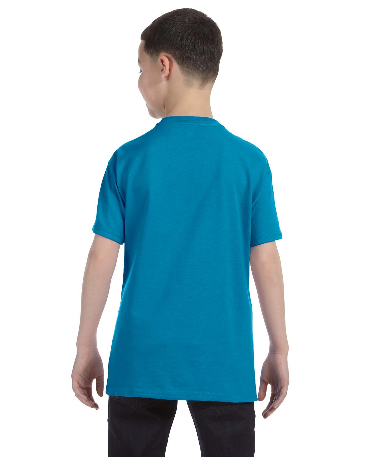Hanes Youth 100% Cotton Heavy Authentic-T T-Shirt M-54500 - Picture 63 of 70