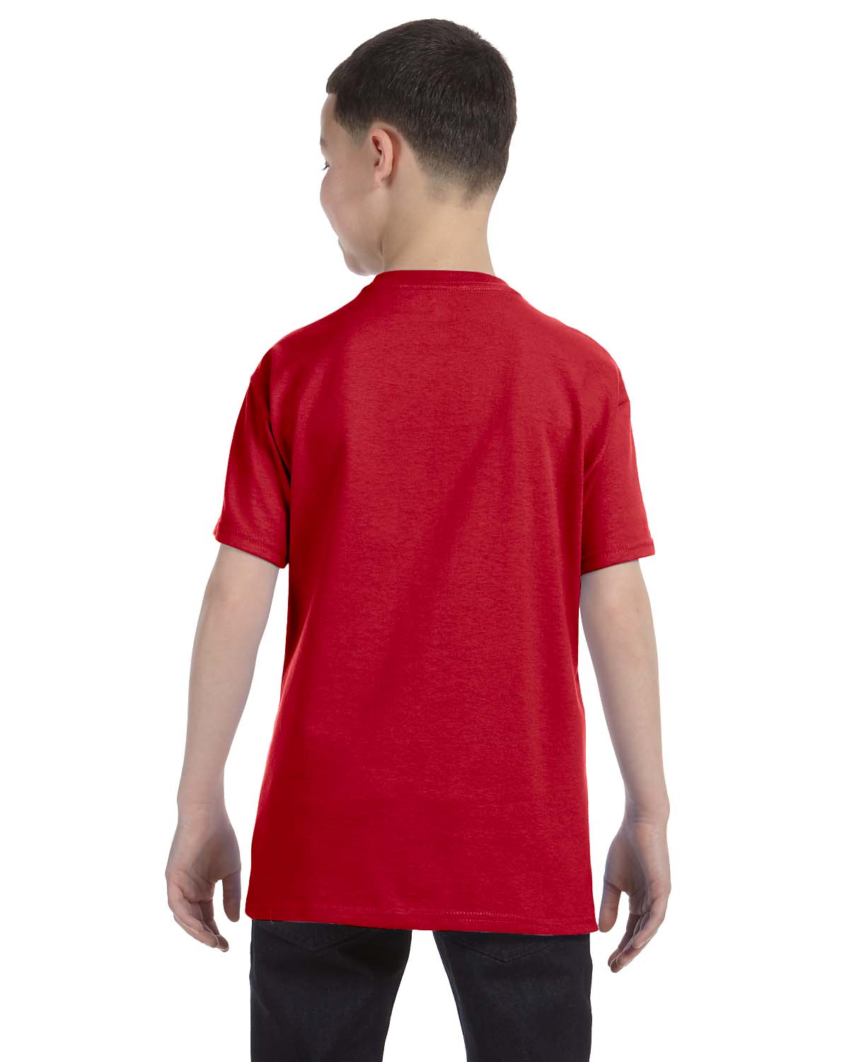 Hanes Youth 100% Cotton Heavy Authentic-T T-Shirt M-54500 - Picture 15 of 70
