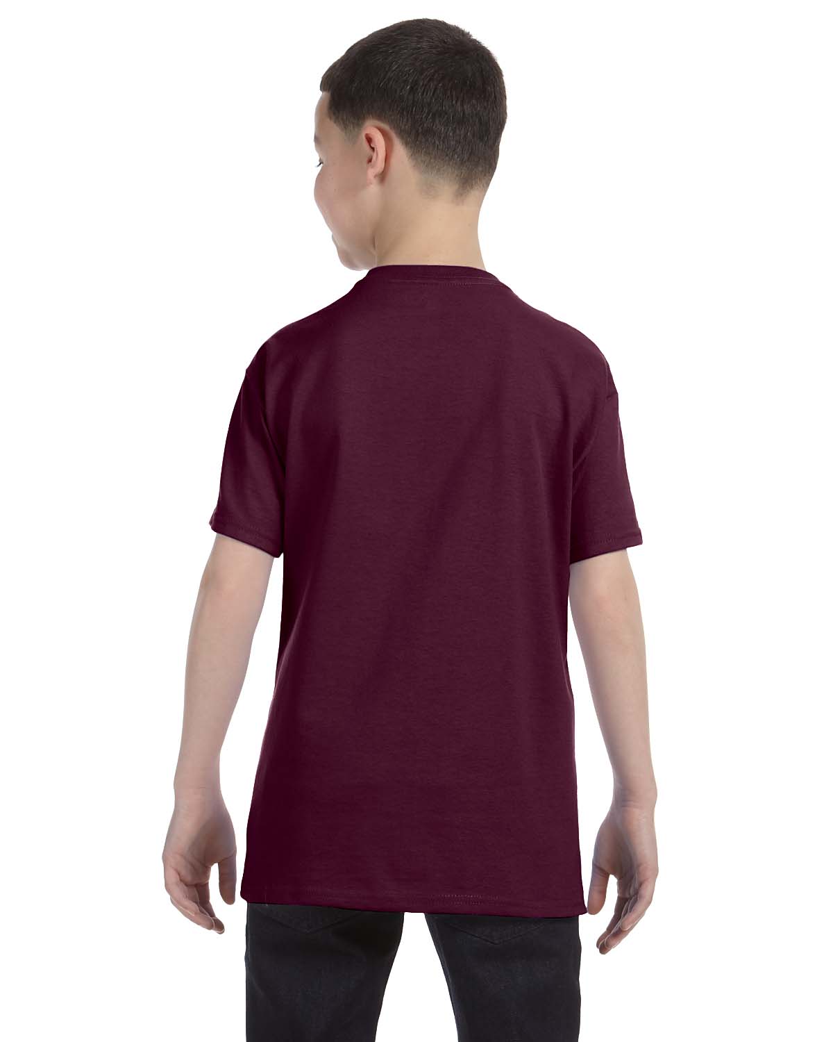 Hanes Youth 100% Cotton Heavy Authentic-T T-Shirt M-54500 - Picture 39 of 70