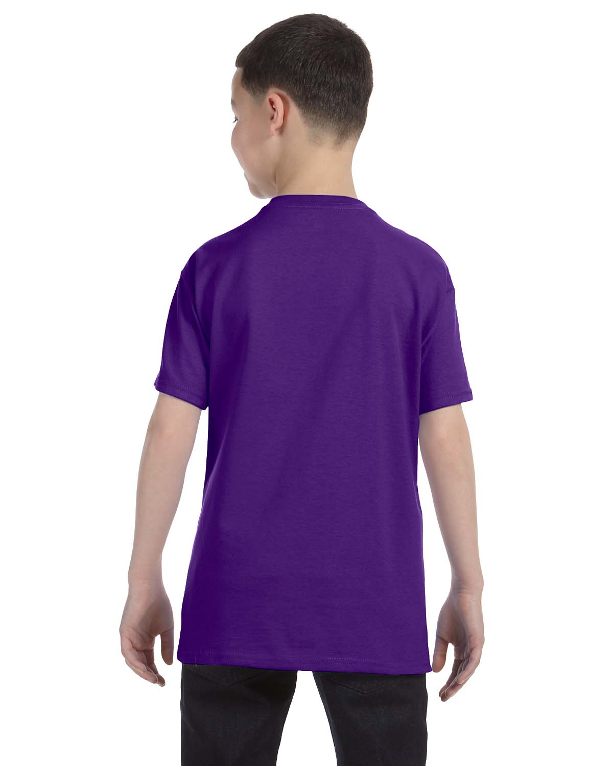Hanes Youth 100% Cotton Heavy Authentic-T T-Shirt M-54500 - Picture 51 of 70