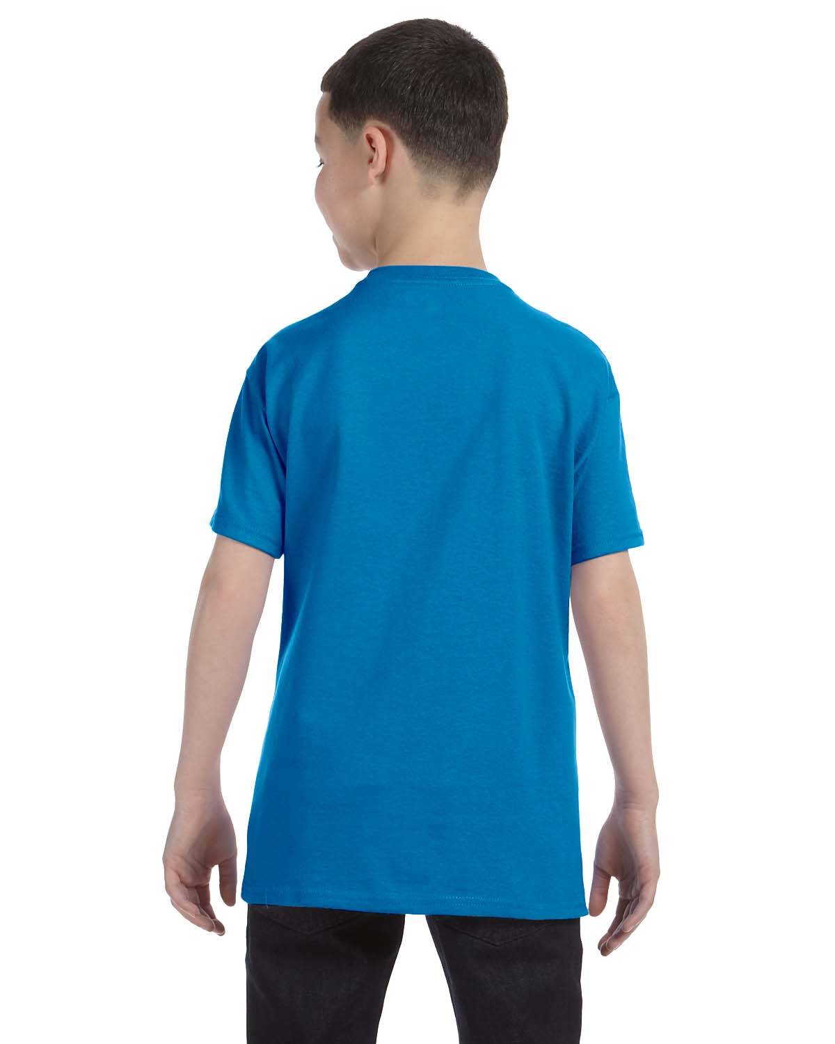 Hanes Youth 100% Cotton Heavy Authentic-T T-Shirt M-54500 - Picture 54 of 70
