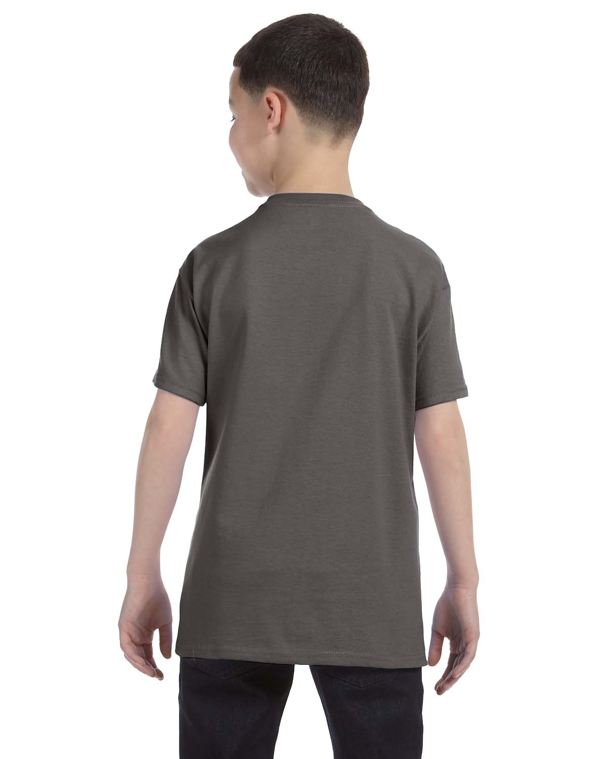 Hanes Youth 100% Cotton Heavy Authentic-T T-Shirt M-54500 - Picture 60 of 70