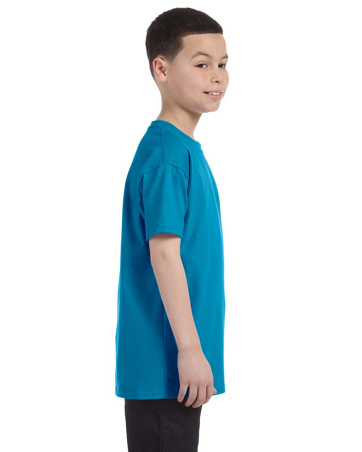 Hanes Youth 100% Cotton Heavy Authentic-T T-Shirt M-54500 - Picture 64 of 70