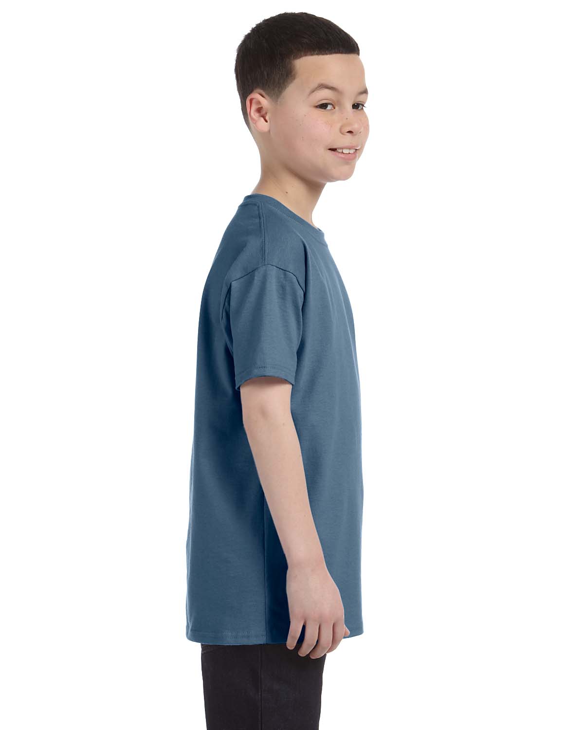 Hanes Youth 100% Cotton Heavy Authentic-T T-Shirt M-54500 - Picture 22 of 70