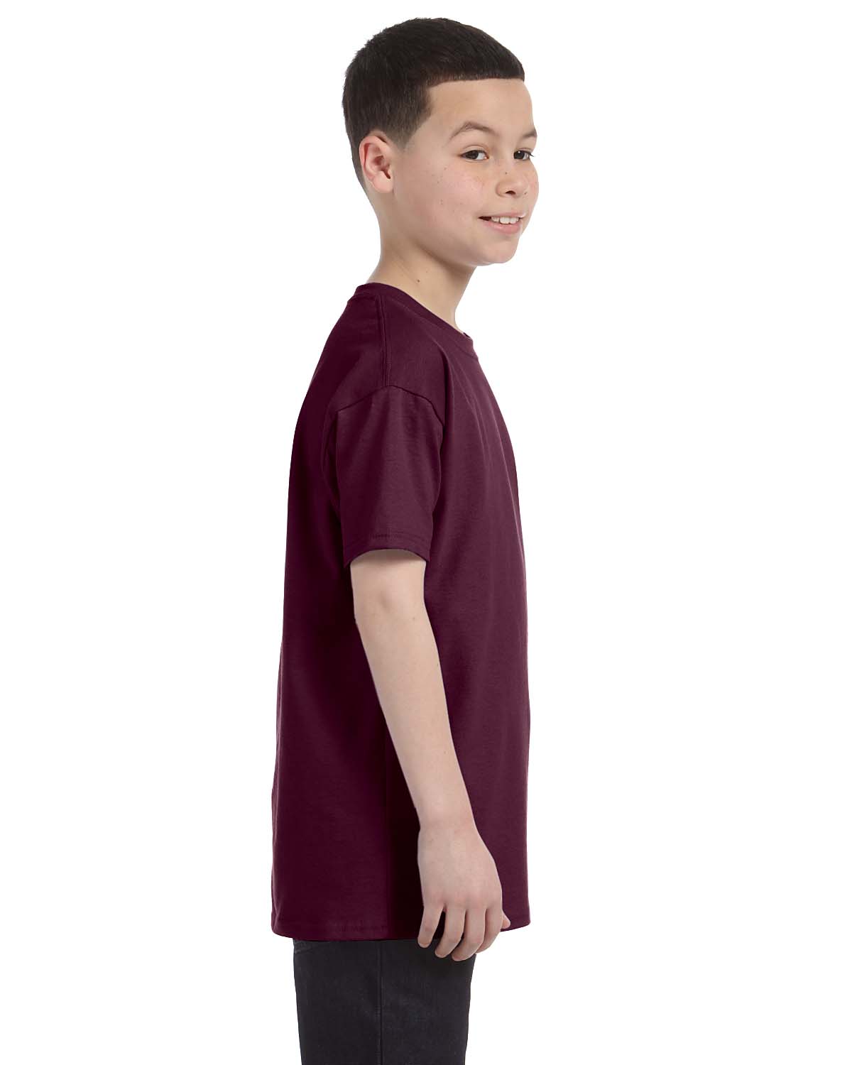 Hanes Youth 100% Cotton Heavy Authentic-T T-Shirt M-54500 - Picture 40 of 70