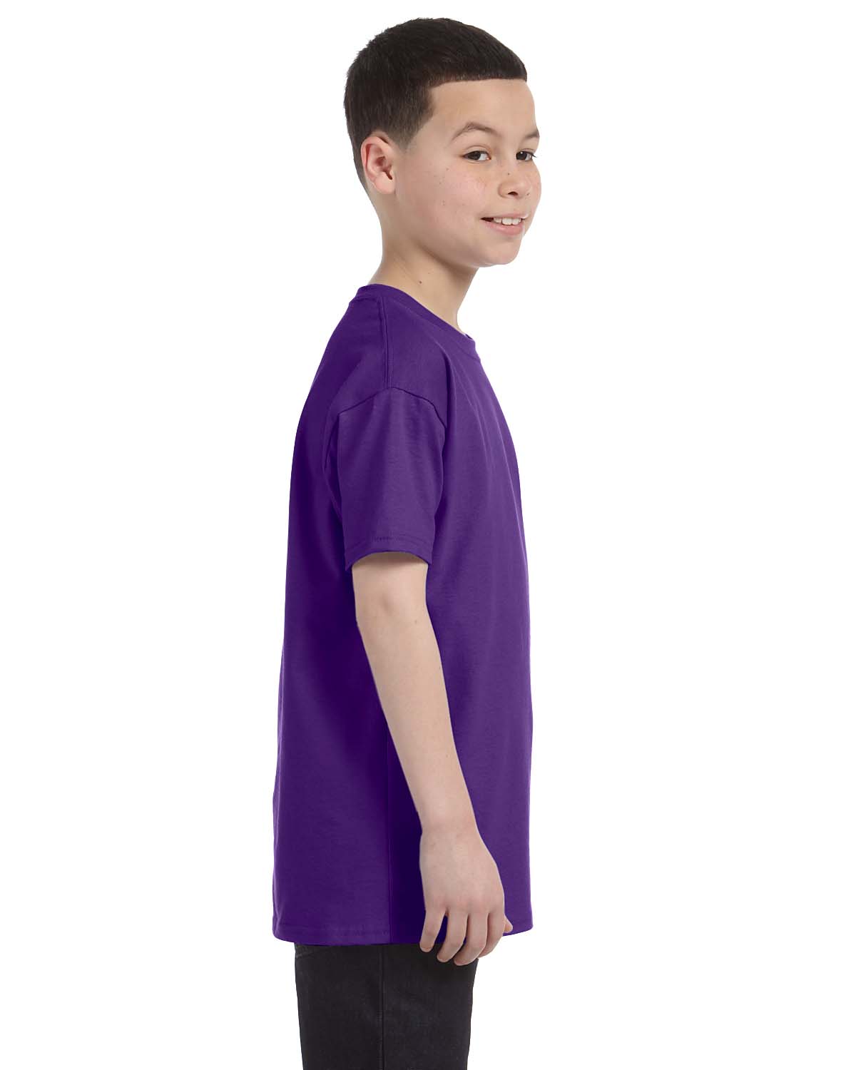 Hanes Youth 100% Cotton Heavy Authentic-T T-Shirt M-54500 - Picture 52 of 70