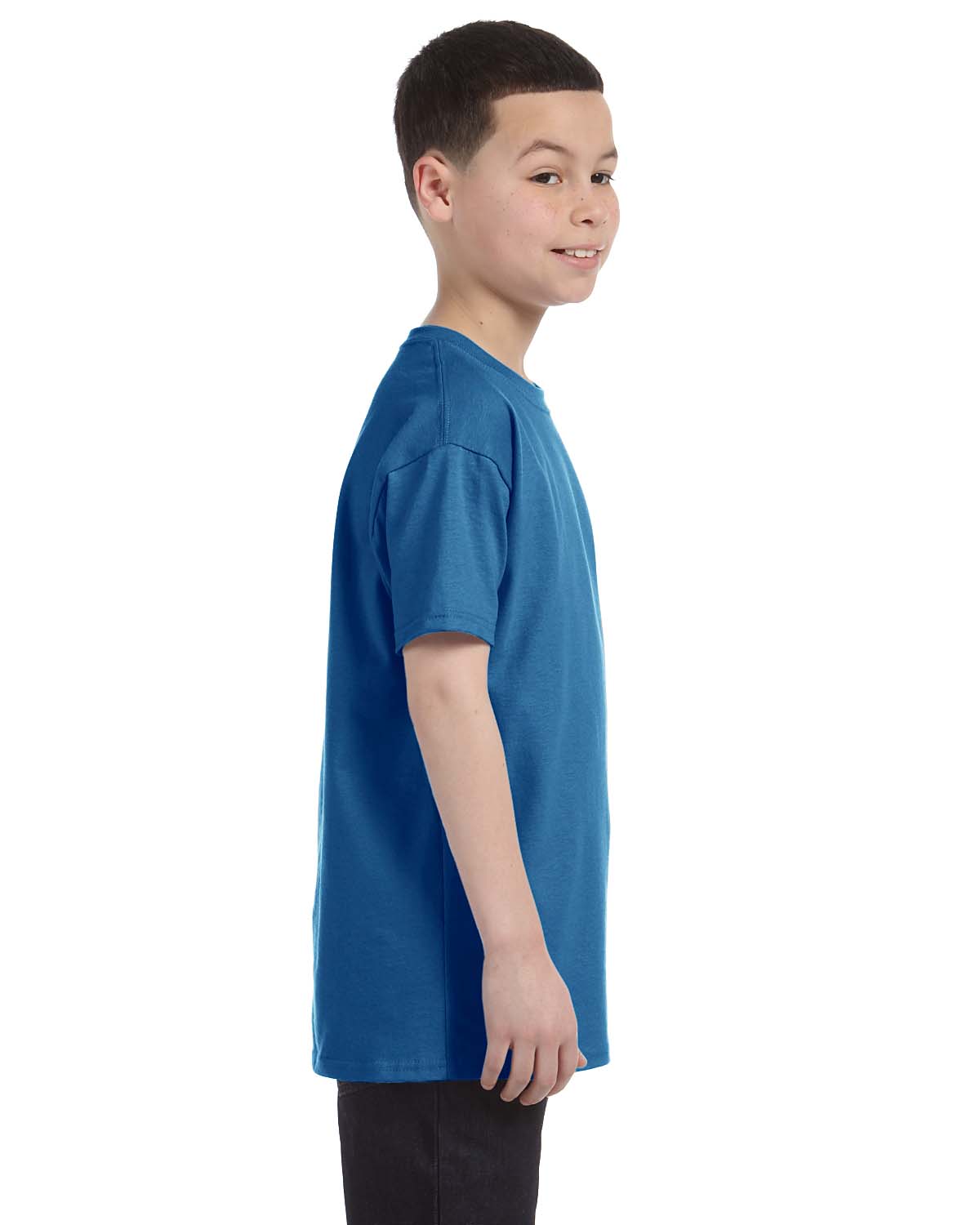 Hanes Youth 100% Cotton Heavy Authentic-T T-Shirt M-54500 - Picture 19 of 70