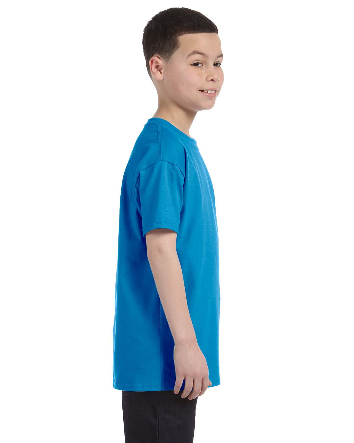 Hanes Youth 100% Cotton Heavy Authentic-T T-Shirt M-54500 - Picture 55 of 70