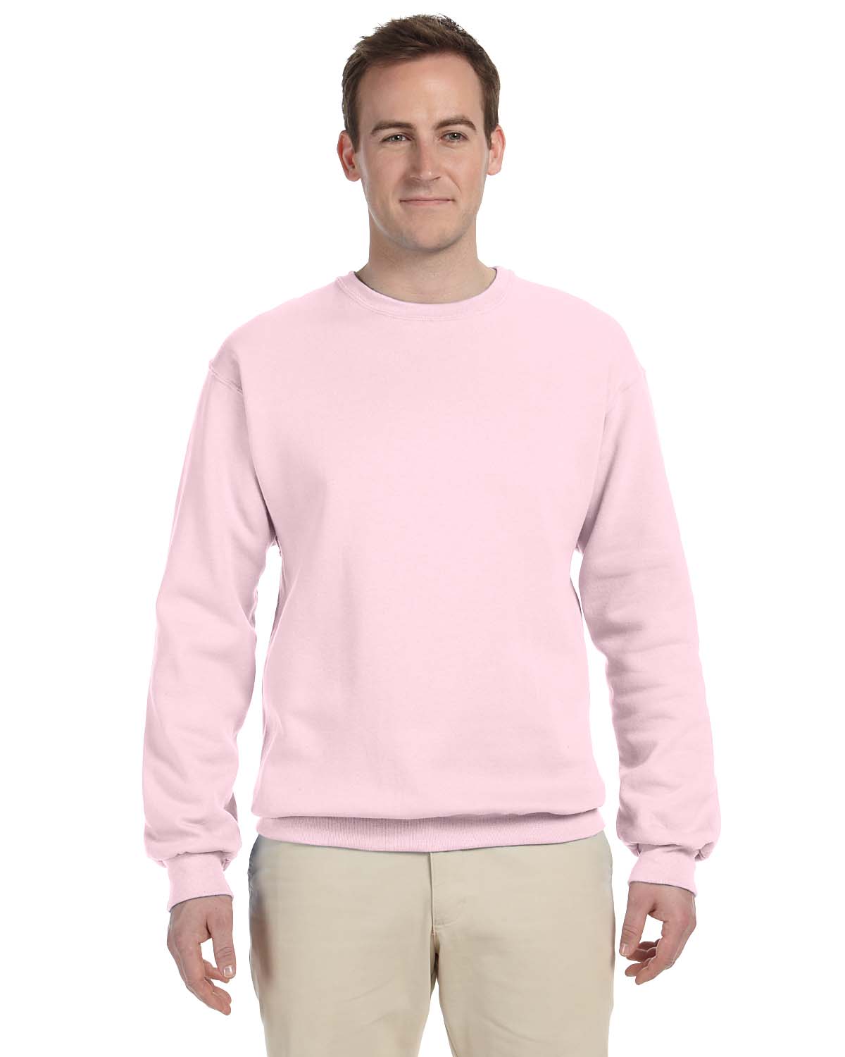 NEW JERZEES NuBlend Crewneck Sweatshirt 50/50 Mens Fleece S-XL R-562 | eBay