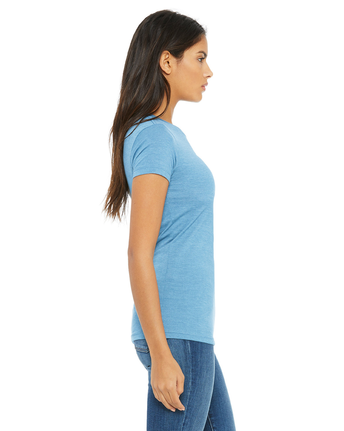 Bella Women's The Favorite Tee - Short Sleeve T-Shirt (Orange, Size S)