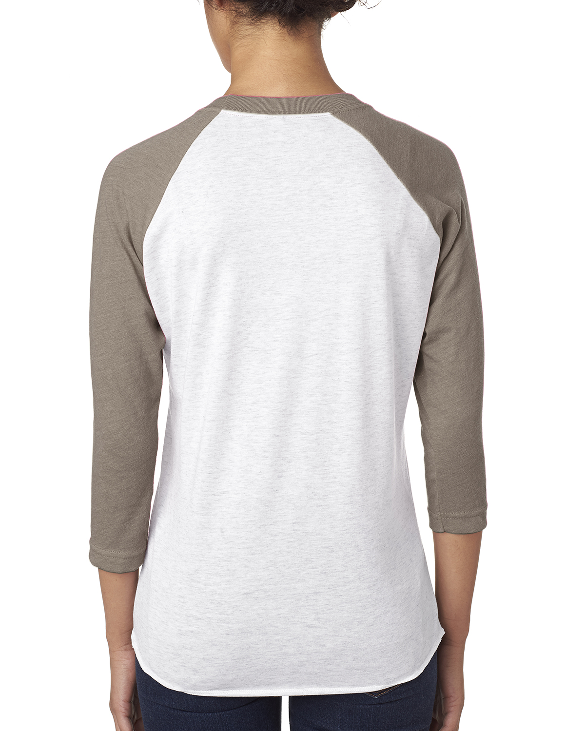 NEW Next Level Premium Unisex Triblend 3/4-Sleeve Raglan XS-2XL T-Shirt M-6051