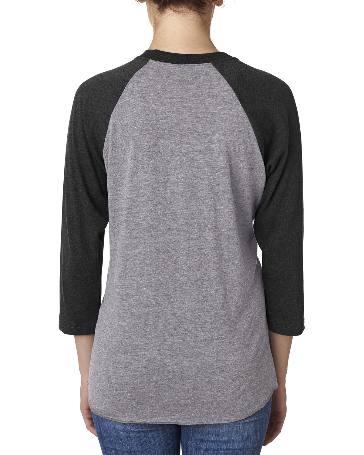 NEW Next Level Premium Unisex Triblend 3/4-Sleeve Raglan XS-2XL T-Shirt M-6051