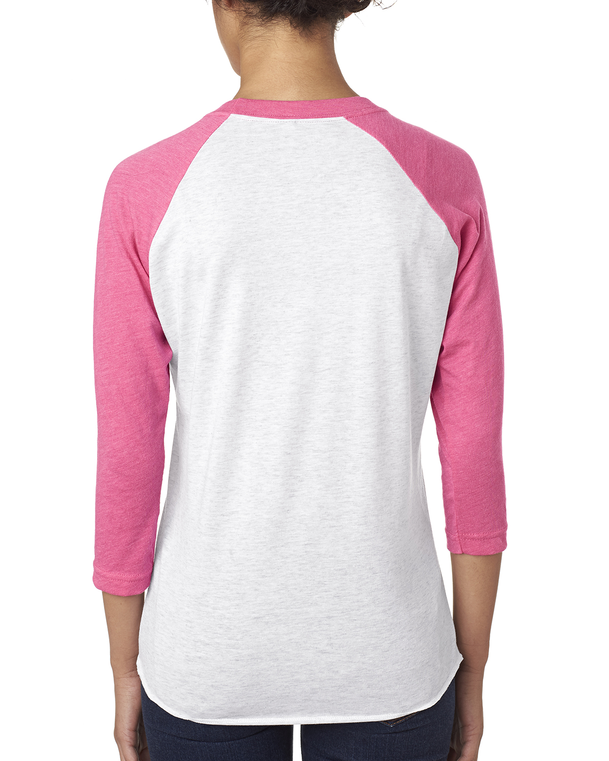 NEW Next Level Premium Unisex Triblend 3/4-Sleeve Raglan XS-2XL T-Shirt M-6051