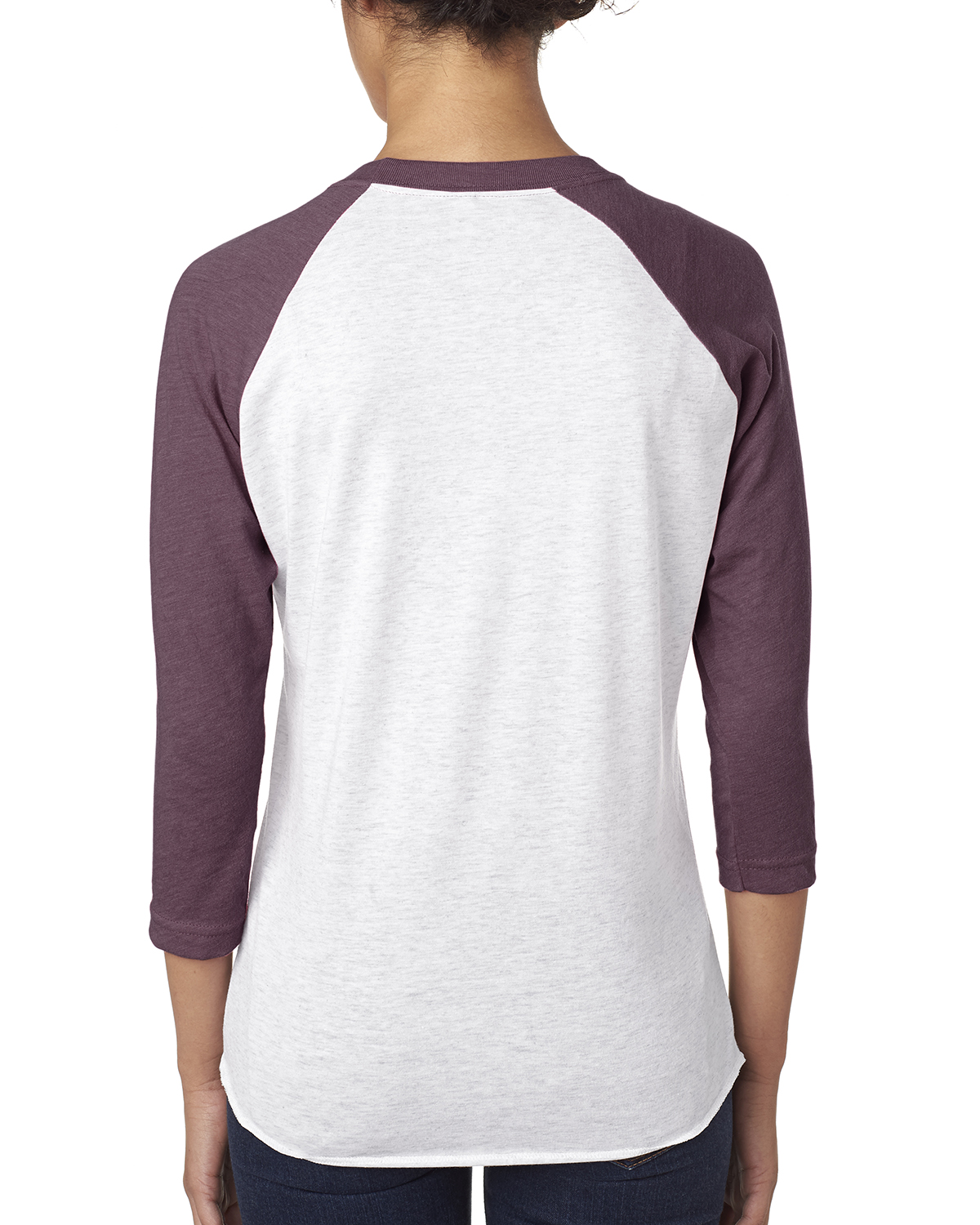 NEW Next Level Premium Unisex Triblend 3/4-Sleeve Raglan XS-2XL T-Shirt M-6051