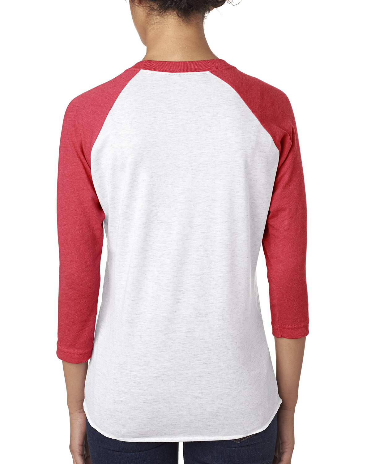 NEW Next Level Premium Unisex Triblend 3/4-Sleeve Raglan XS-2XL T-Shirt M-6051