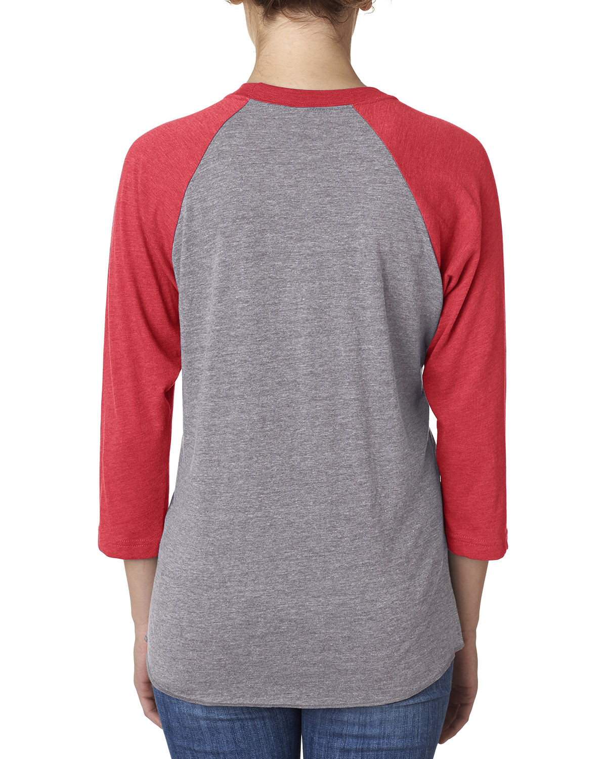 NEW Next Level Premium Unisex Triblend 3/4-Sleeve Raglan XS-2XL T-Shirt M-6051