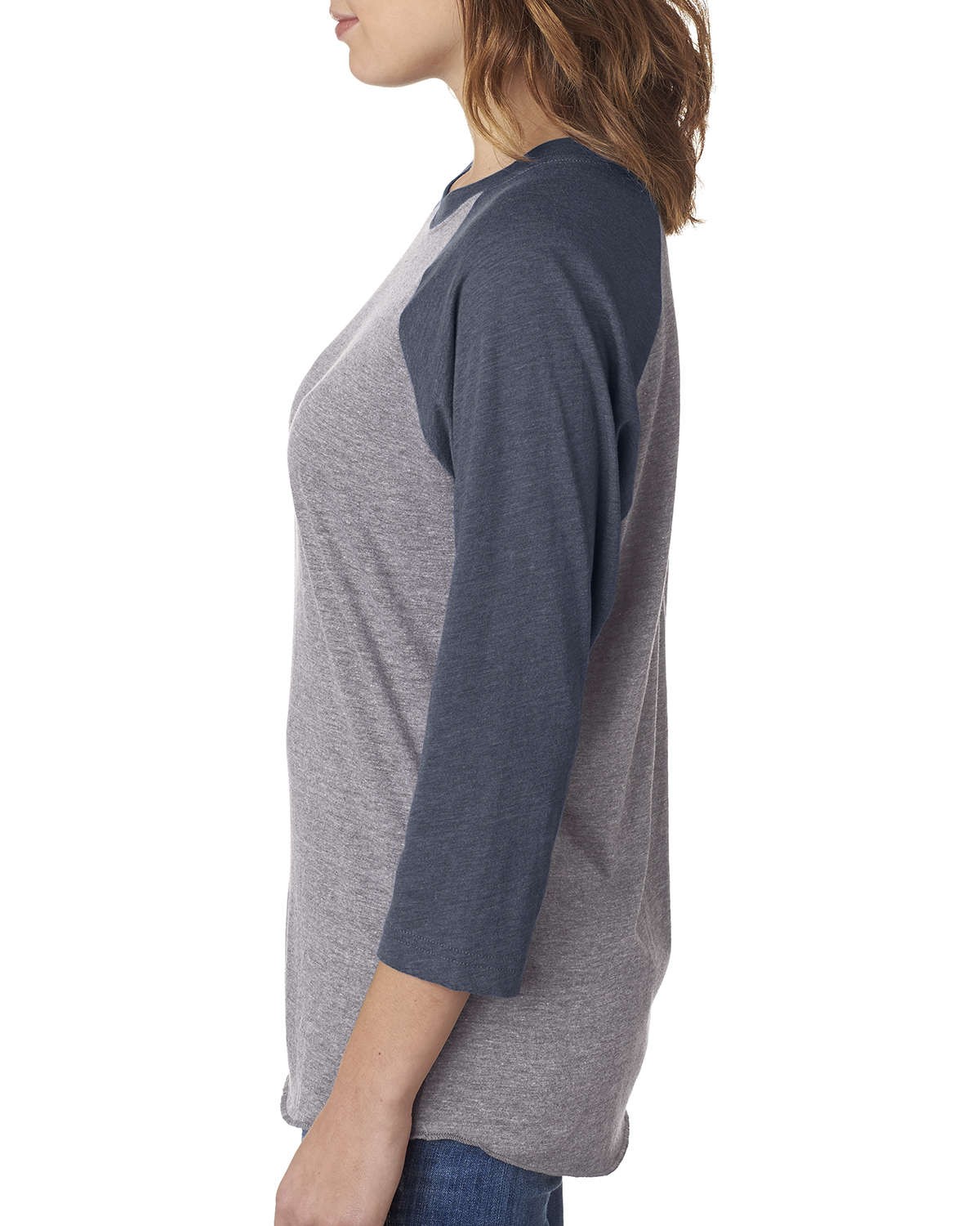 NEW Next Level Premium Unisex Triblend 3/4-Sleeve Raglan XS-2XL T-Shirt M-6051