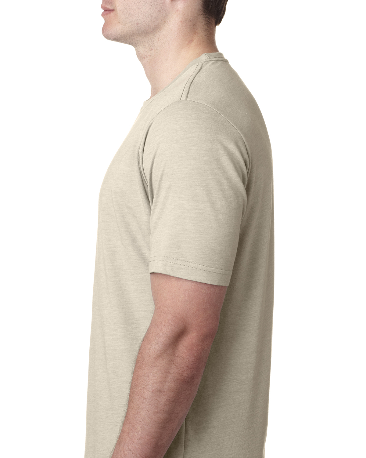 Next Level Men's PLAIN Poly/Cotton Short Sleeve Crew Neck T-Shirt M ...