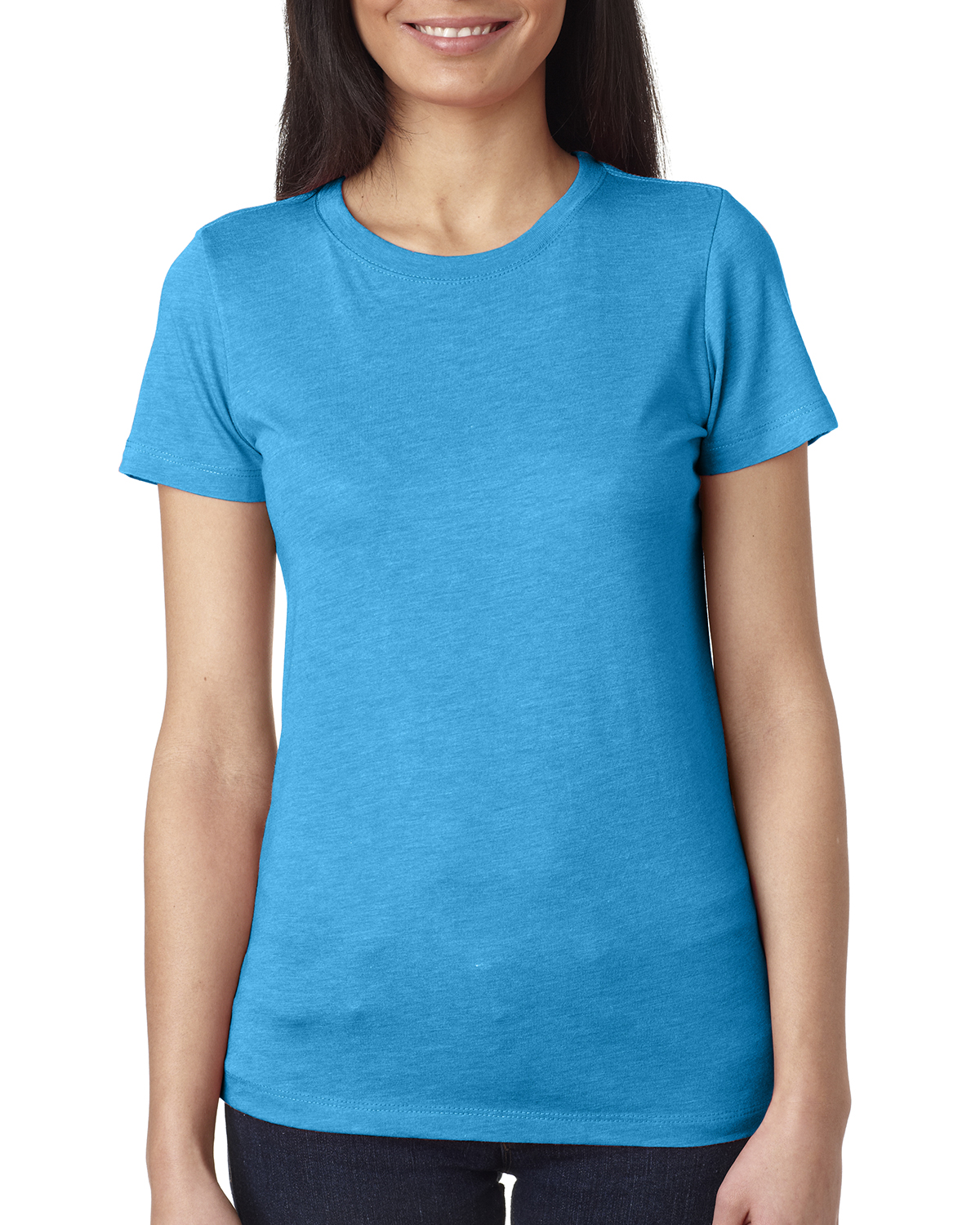 Next Level Women's Short Sleeve Triblend Crew Neck S-2XL T-Shirt M-6710 - Picture 44 of 46