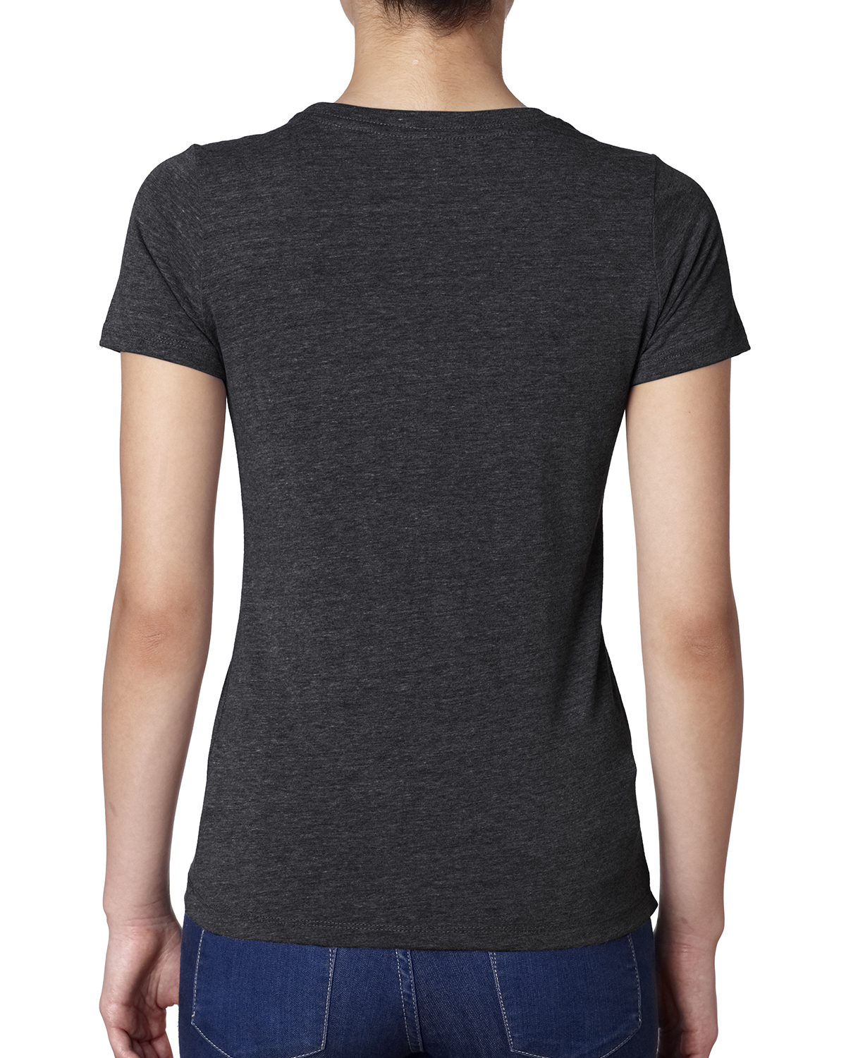 Next Level Women's Short Sleeve Triblend Crew Neck S-2XL T-Shirt M-6710 - Picture 21 of 46