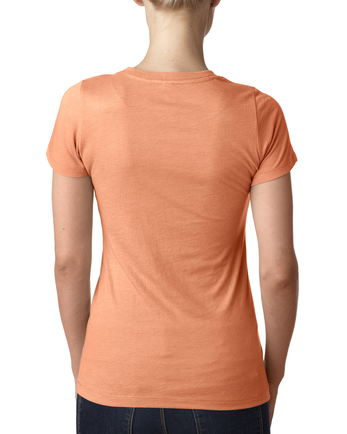 Next Level Women's Short Sleeve Triblend Crew Neck S-2XL T-Shirt M-6710 - Picture 24 of 46